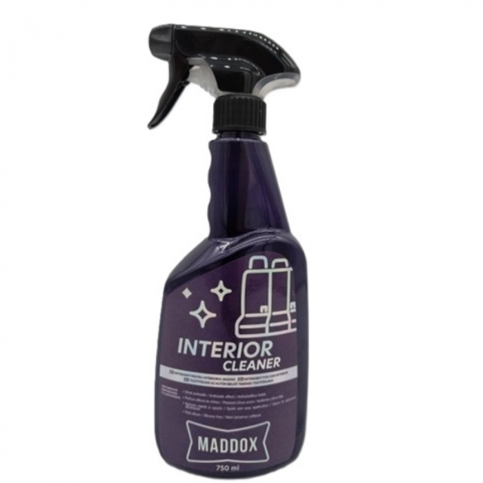 Solutie curatare interior auto, Maddox 1059, pentru plastic, vinil, lemn, gramaj 750 ml [1]