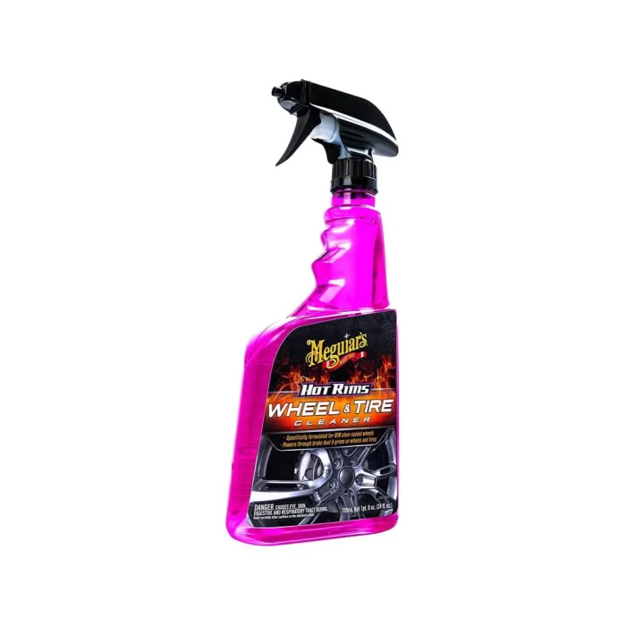 Solutie curatare, Meguiar's Hot Rims Wheel and Tire Cleaner, pentru jante, gramaj 709 ml [1]