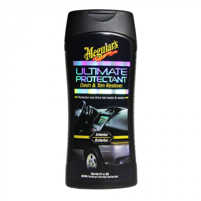 Solutie de protectie, Meguiar's Ultimate Protectant Dash and Trim Restorer, pentru bord, plastic interior, gramaj 355 ml [1]