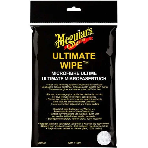 Laveta microfibra, Meguiar's Ultimate Wipe, dimensiune 40 x 40 cm [1]
