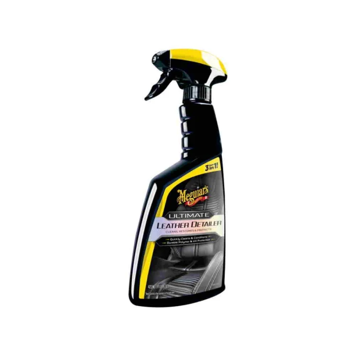 Solutie curatare si hidratare, Meguiar's Ultimate Leather Detailer, pentru piele, gramaj 473 ml [1]