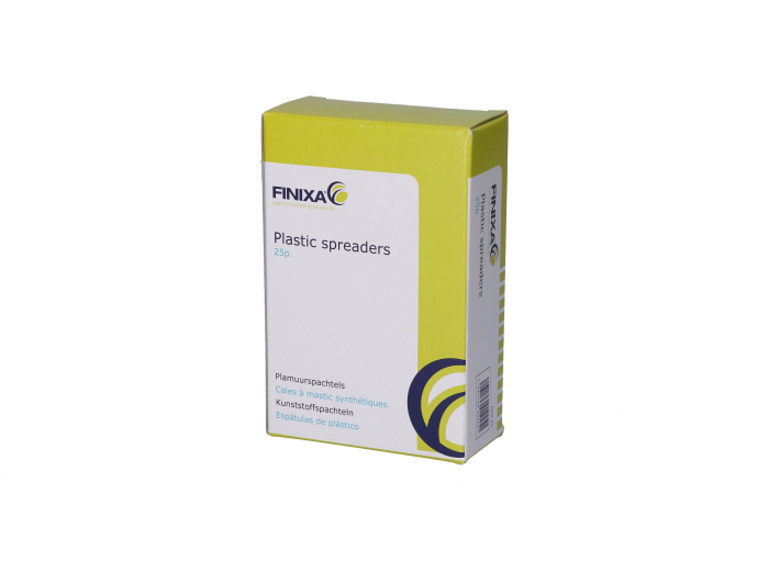 Spaclu flexibil,  Finixa PPM 25, din plastic, usor de curatat, 116 mm x 78 mm, verde [3]