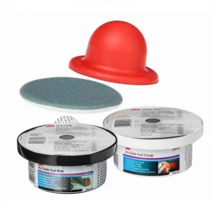 Praf de control, 3M 09560, contine burete aplicat pulbere de control, culoare gri, 50 grame [1]