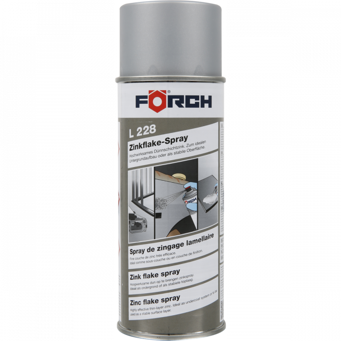 Spray de zinc, Forch L228, pe baza de fulgi de zinc, cantitate 400ml [1]