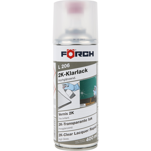 Spray lac, Forch L206, culoare transparent, cantitate 400 ml [1]
