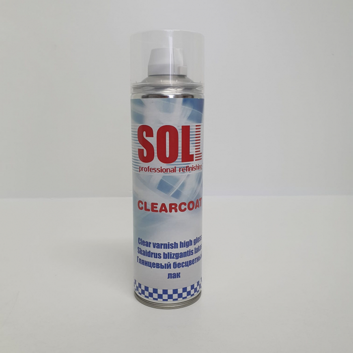 Spray lac, Soll S700004, incolor transparent, cantitate 500 ml [2]