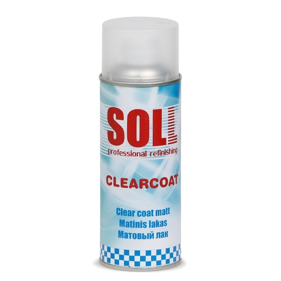 Spray lac, Soll S700021, incolor mat, cantitate 500 ml [1]