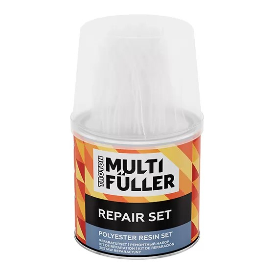 Set reparatie firba de sticla cu rasina, Troton Multi Fuller, contine intaritor, gramaj 0.25 kg [1]