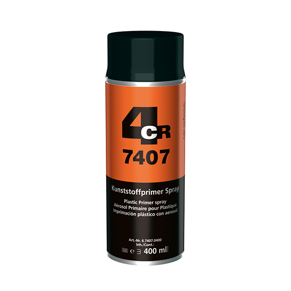 Spray primer pentru plastic, 4CR 7407, culoare transparent, cantitate 400 ml [1]