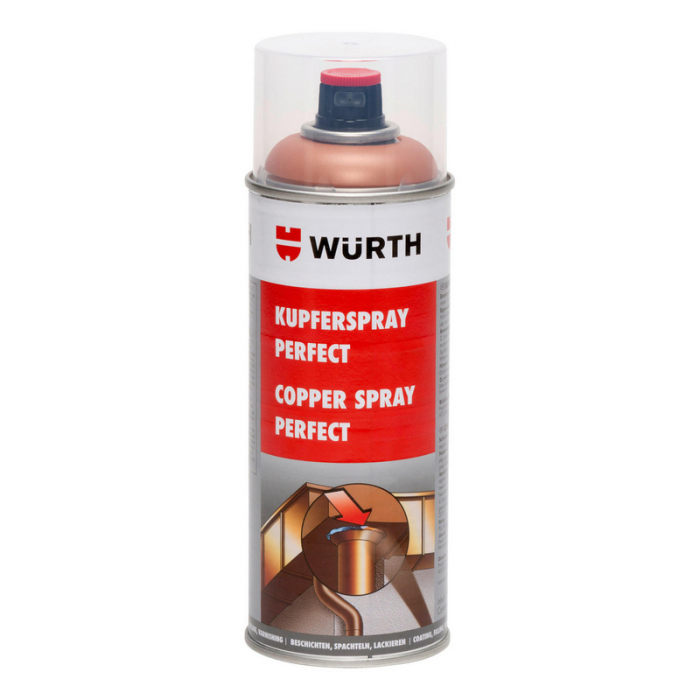 Spray protectie suprafete metalice, WURTH 0893 113 11X, cantitate 400 ml, zinc, aluminiu, cupru, argint, alama, inox [2]