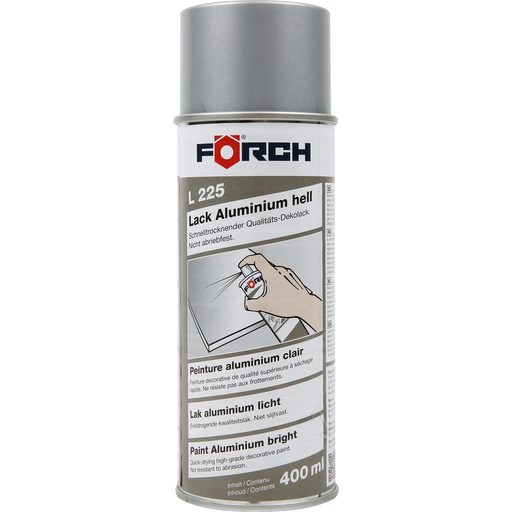 Spray vopsea, Forch L225, culoare aluminiu, gramaj 400 ml [1]