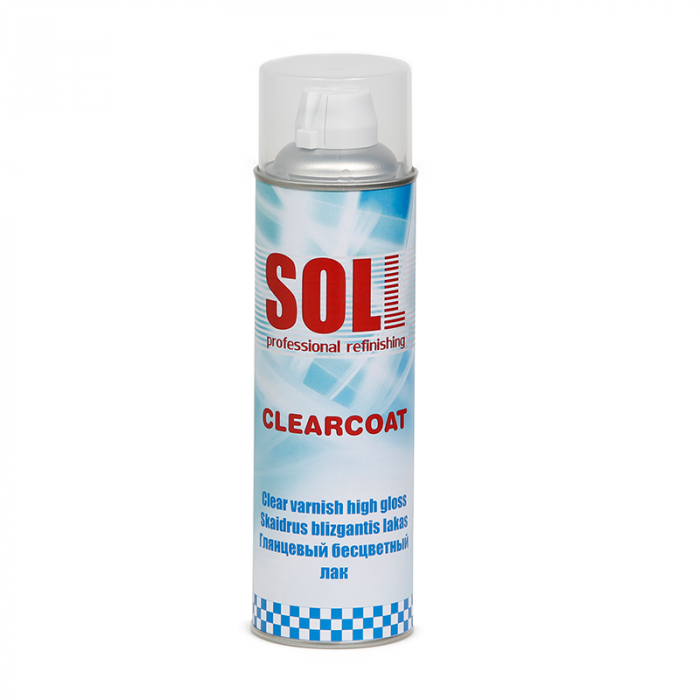 Spray lac, Soll S700004, incolor transparent, cantitate 500 ml [1]