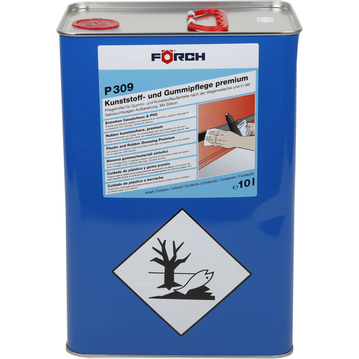 Solutie intretinere, Forch P309 Premium, pentru cauciuc si plastic, gramaj 10 litri [1]