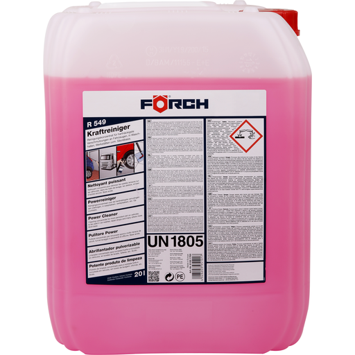 Solutie de curatat, Forch R549, Forte, pentru murdarie persistenta, gramaj 20 litri [1]