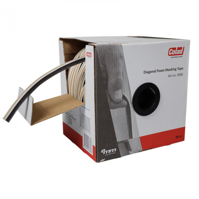 Spuma mascare flexibila. Colad 9080, pentru zone dificile, dimensiune 13 mm x 38 metri [1]