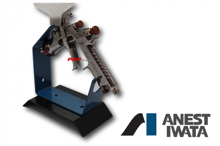 Suport pistol de vopsit, Anest Iwata W2501000100, metalic, poate fi monta pe perete sau pe masa, pentru 1 pistoal [2]