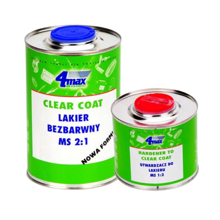 Pachet lac auto, 4Max 1101-05-0005E, MS 2:1, gramaj 1 litru lac + 0.5 litri intaritor [1]