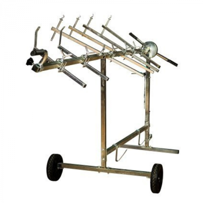 Suport vopsit componente, Serwo 0960105, rotativ pentru diferite componente ce necesita vopsite, 2250 x 950 x 880 mm [1]