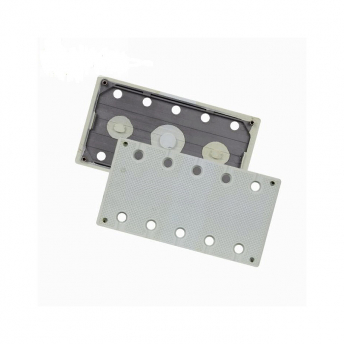 Talpa cauciuc, Rupes 983.002, 10 gauri, pentru masina de polisat orbitala, dimensiune 115 x 210 mm [2]