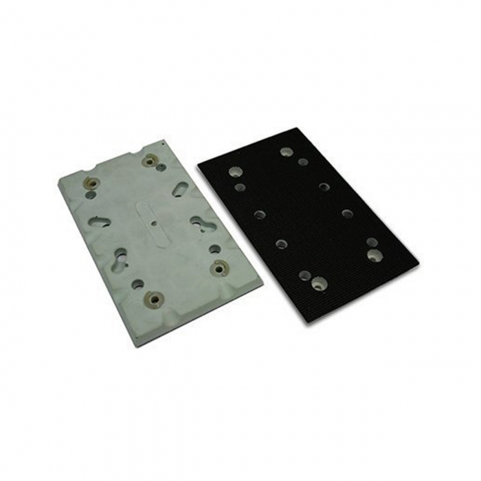 Talpa velcro, Rupes 986.003, cu gauri, pentru masina de polisat LE21, dimensiune 80 x 130 mm [2]