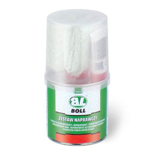 Set reparatie firba de sticla cu rasina, Boll PRBL-2190, contine intaritor, gramaj 0.25 kg [1]