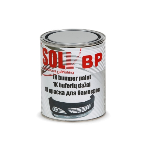 Vopsea structurata pentru plastic, Soll Bumper Paint, culoare negru, cantitate la alegere [1]