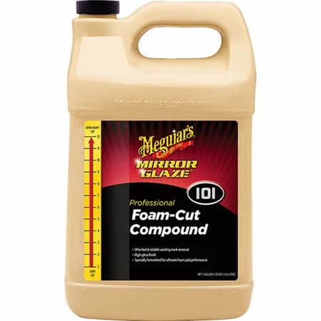 Pasta polish - Pasta polish abraziva Meguiar's - Mirror Glaze Foam Cut Compound 3.78 litri