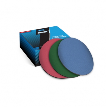 Bureti Trizact - Disc spuma polish, Norton Q255 ICE, pe burete velcro, diametru Ø 150 mm