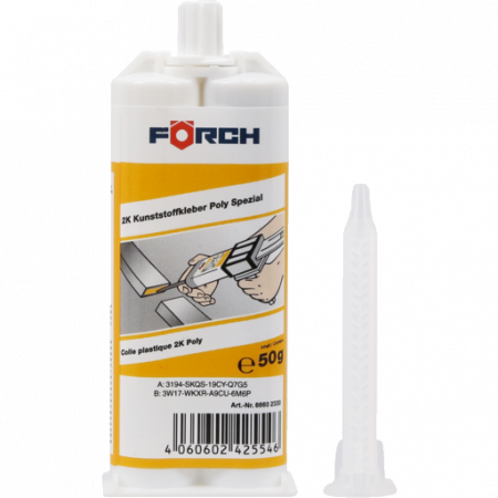 2. CONSUMABILE - Adeziv bicomponent, Forch Poly-Special, pentru plastic, gramaj 50 g
