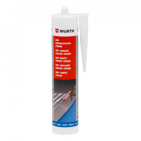 2. CONSUMABILE - Adeziv etansant elastic, Wurth SMP Xtreme, alb, gramaj 290 ml