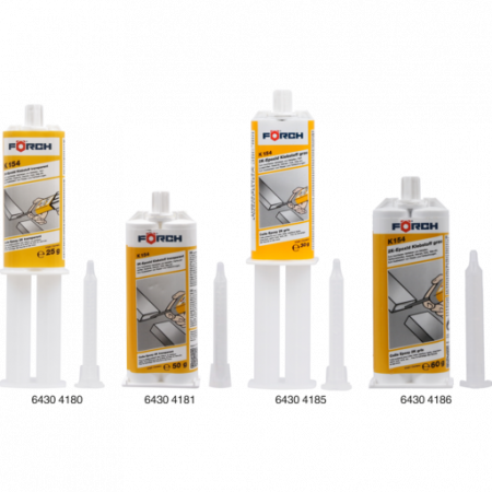 2. CONSUMABILE - Adeziv epoxidic bicomponent, Forch K154, culoare transparent / gri, diferite gramaje