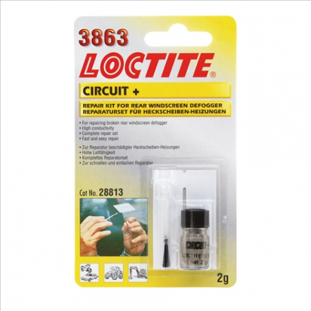 2. CONSUMABILE - Adeziv universal instant, Loctite 3863, pentru refacere circuit dezaburire luneta, 2 gr