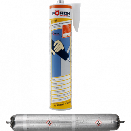 2. CONSUMABILE - Adeziv lipit parbriz, Forch K107 TruckLine, adeziv monocomponent, timp uscare 6 ore, cantitate 310 / 600 ml