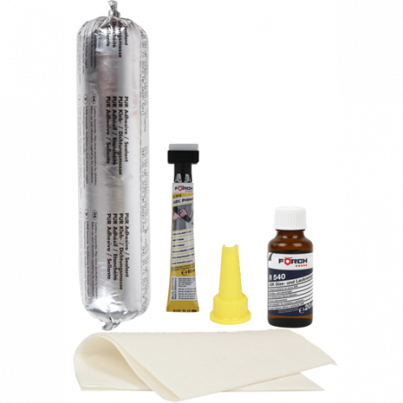 2. CONSUMABILE - Set adeziv lipit parbriz, Forch K113, adeziv monocomponent, timp uscare 30 minute, cantitate 310 / 400 ml