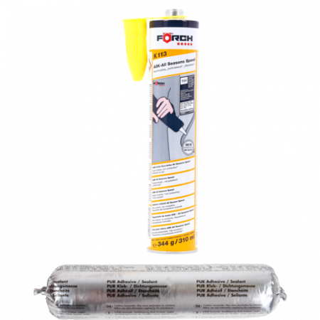 2. CONSUMABILE - Adeziv lipit parbriz, Forch K113, adeziv monocomponent, timp uscare 30 minute, cantitate 310 ml