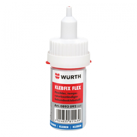 2. CONSUMABILE - Adeziv rapid, Wurth Klebfix Flex, adeziv instant universal, gramaj 20 g