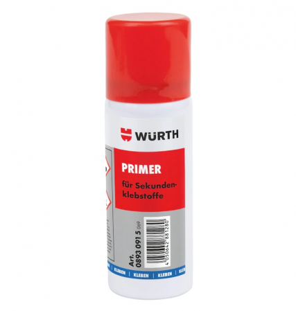 2. CONSUMABILE - Primer plastic, Wurth 893 091 5, pentru PlastBond, gramaj 50 ml