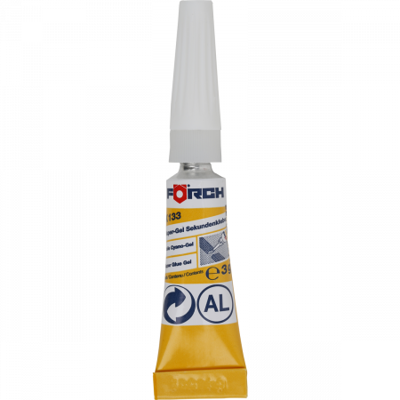 2. CONSUMABILE - Adeziv super rapid, Forch K133, gel pentru diferite materiale, cantitate 3 g