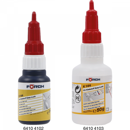 2. CONSUMABILE - Adeziv super rapid, Forch K144, cianoacrilat pentru diferite materiale, cantitate 20/50 g