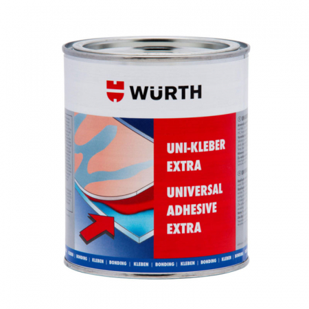 2. CONSUMABILE - Adeziv universal, Wurth Unikleber Extra, pe baza de neopren, galbui, gramaj 185/730 ml