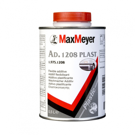 Accelerator - Aditiv pentru cresterea elasticitatii, Max Meyer AD 1208 Plast, pentru produse aplicate pe plastic, gramaj 0.5 litri