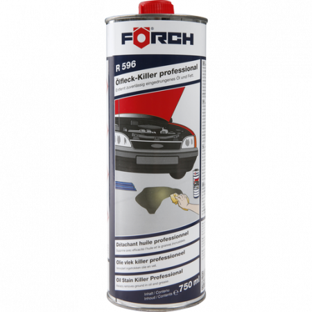 2.1 PROTECTIE PERSONALA - Solutie de curatat, Forch R596, profesionala. pentru indepartarea petelor de ulei, gramaj 750 ml