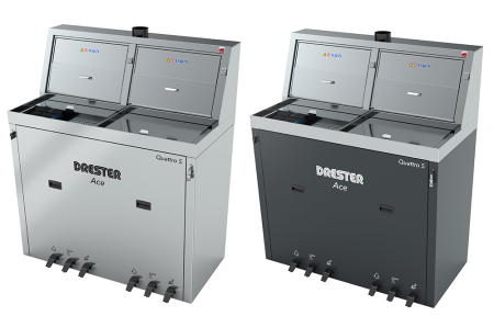 1. PISTOALE VOPSIT - Aparat curatat pistolae de vopsit, Drester Ace Quattro, functioneaza cu solvent