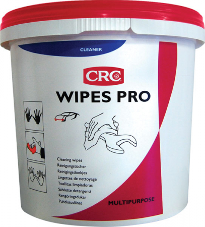 2.1 PROTECTIE PERSONALA - Servetele pentru maini, CRC Wipes Pro, pentru indepartarea murdariei dificile