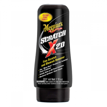 2. CONSUMABILE - Solutie polish, Meguiar's Scratch X 2.0, indepartare zgarieturi fine si holograme, gramaj 207 ml
