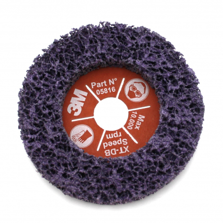 2. CONSUMABILE - Disc de curatat, 3M Scotch-Brite Clean & Strip, pentru flex, diametru 115 mm
