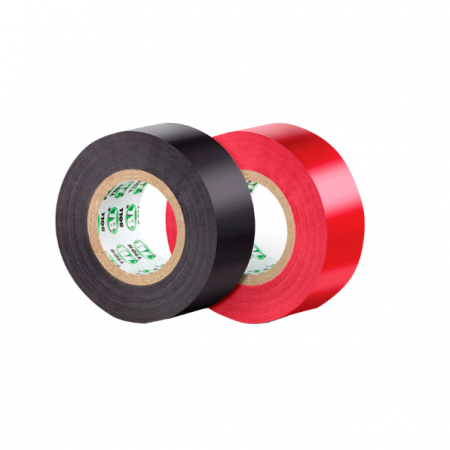 Banda mascare - Banda izolatoare, Boll PRBL-4012X, culoare rosu/negru, latime 19 mm, lungime 10 metri