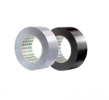 Banda mascare - Banda izolatoare multifunctionala, Boll PRBL-4014X, culoare argintiu/negru, latime 50 mm, lungime 25 / 50 metri