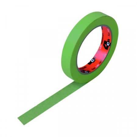 Banda mascare - Banda mascare, 4CR 1131, rezista pana la 90 °C, waterproof, culoare verde, lungime 50 metri