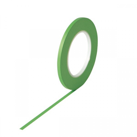 Banda mascare - Banda precizie, 4CR 1170, rezista pana la 132 °C, culoare verde, lungime 55 metri